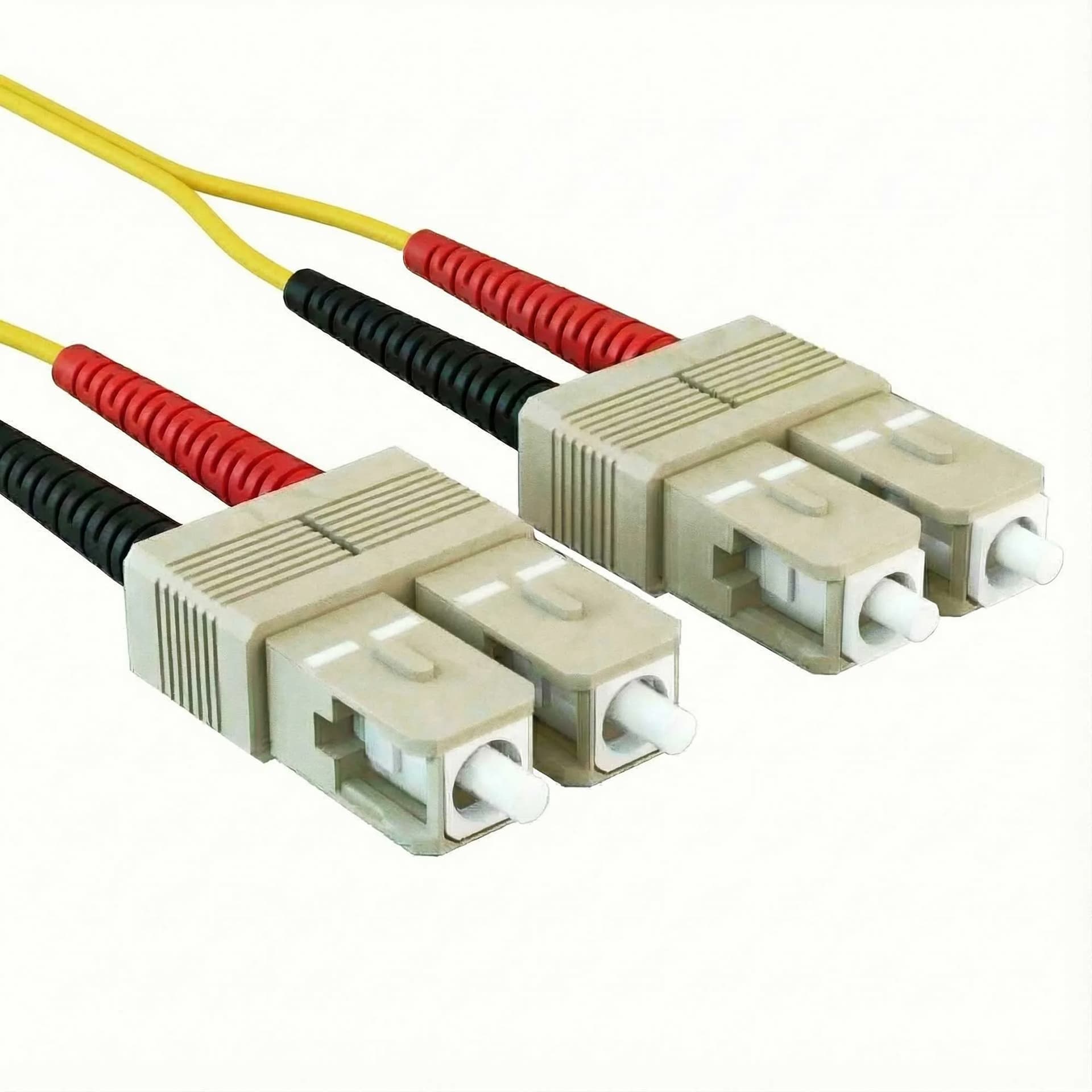 Yellow fiber patch cable