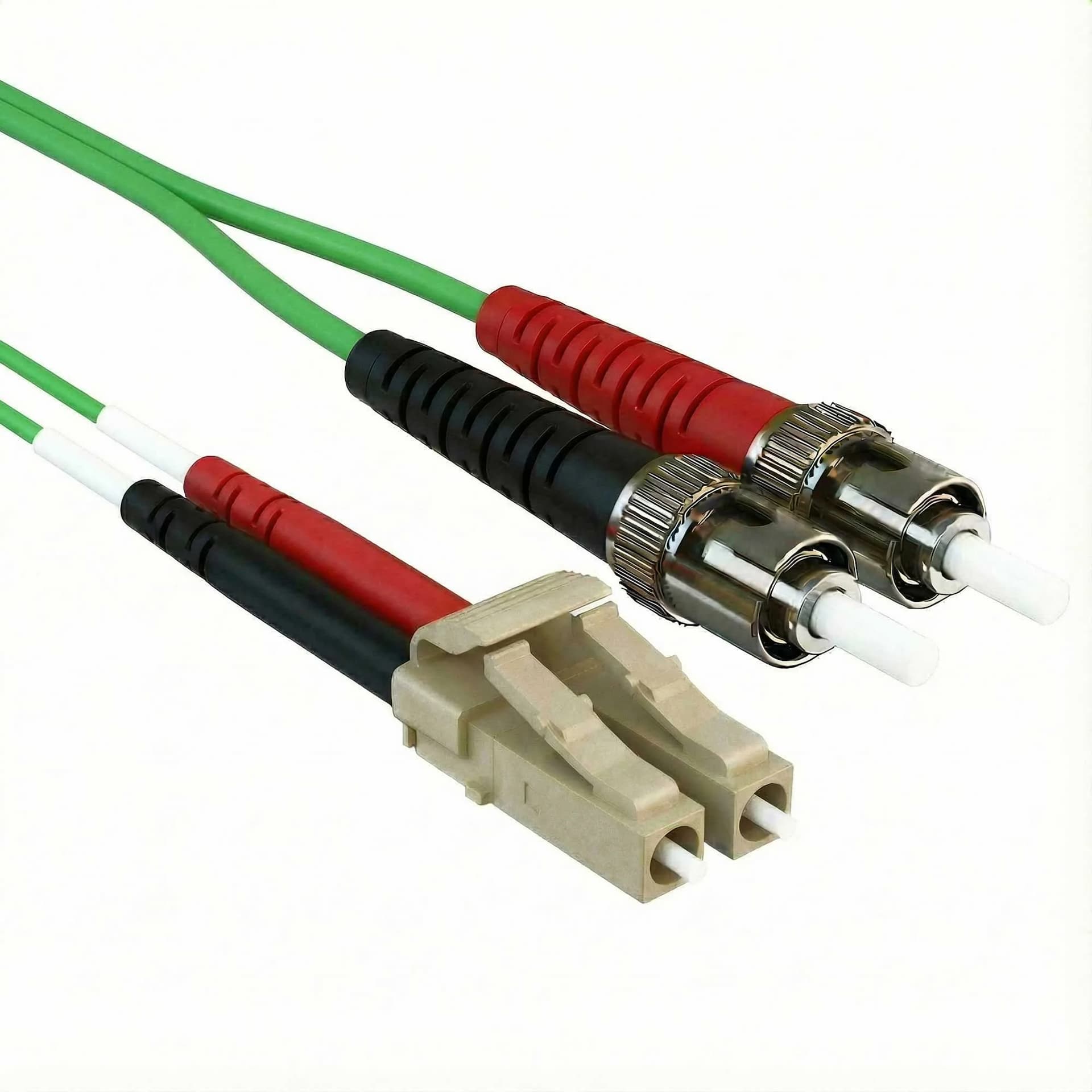 Green fiber patch cable
