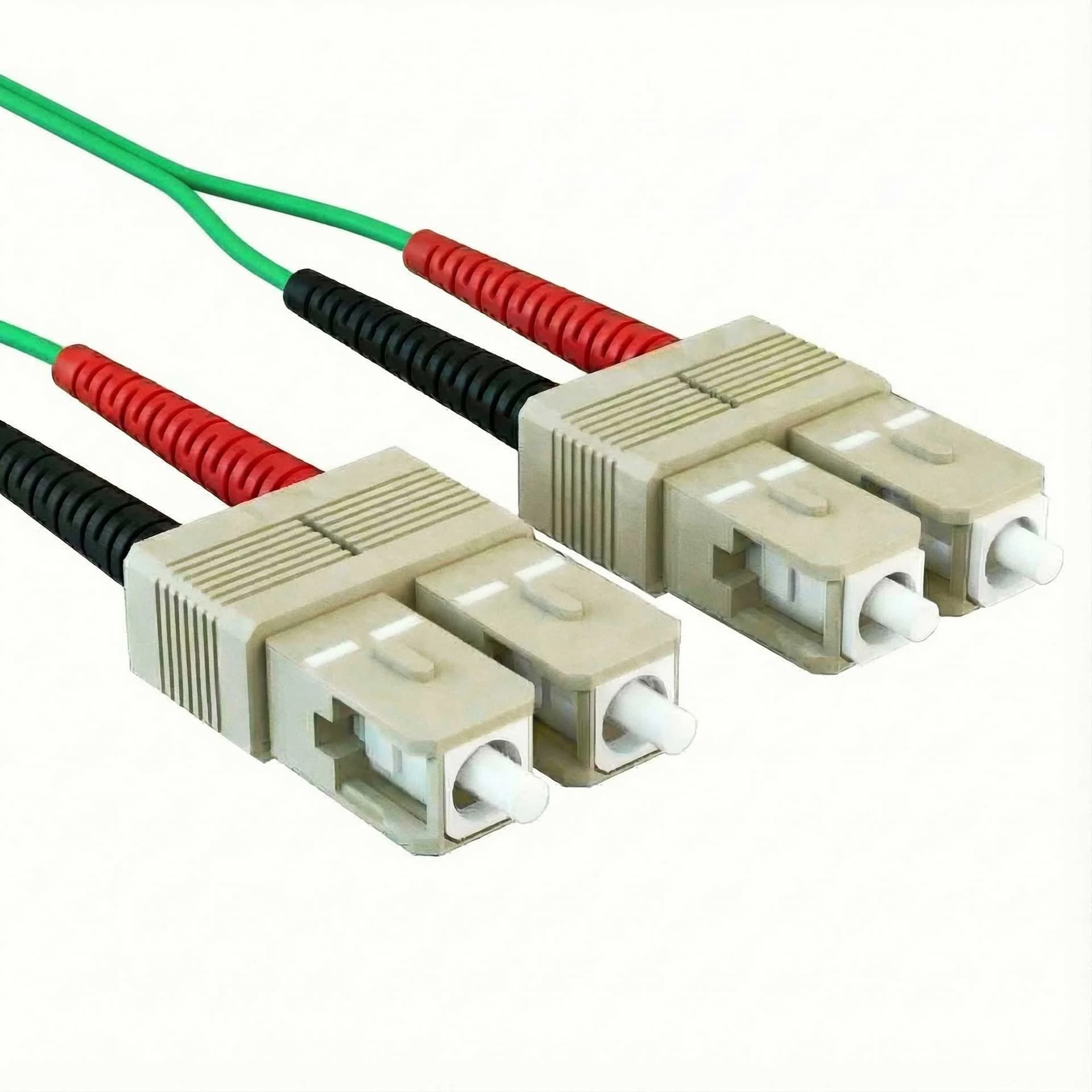 Green fiber patch cable