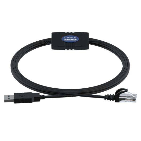 CableRack 6ft USB to Console Cable for Cisco Devices