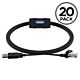 15ft USB to RJ45 Rollover Console Cable for Cisco (20-Pack)