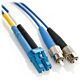 9m LC/FC Duplex 9/125 Singlemode Bend Insensitive Fiber Patch Cable - Blue
