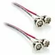 1ft Coaxial DS3 Cable Dual BNC Male to Male 735 26AWG 75 Ohm