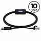 15ft USB to RJ45 Rollover Console Cable for Cisco (10-Pack)