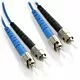 2m ST/ST Duplex 9/125 Singlemode Bend Insensitive Fiber Patch Cable - Blue