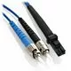 2m ST/MTRJ Duplex 9/125 Singlemode Bend Insensitive Fiber Patch Cable - Blue