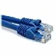 4ft CAT6A Shielded 500 MHz 10-Gigabit Snagless Patch Cable - Blue