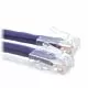 10ft Cat6 550MHz 24AWG Bare Copper UTP Ethernet Network Cable Non-Booted - Purple