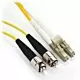 2m LC/ST Duplex 62.5/125 Multimode Fiber Patch Cable - Yellow