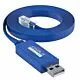 10 Foot USB to RJ45 Rollover Console Cable with Built in FTDI Micro Chip for Cisco Devices by CableRack