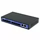 8 Port SFP Optical Switch with Two 10/100/1000 Ethernet Ports (Optional SFP Transceivers)