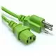 5-15 to c13 powercord green